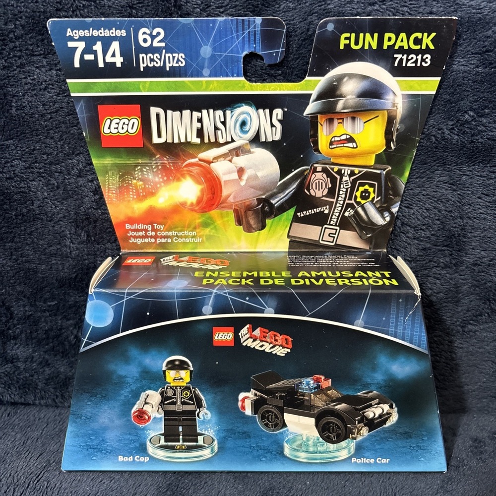 Lego Dimensions Fun Pack 71213 Bad Cop & Police Car Lego Movie